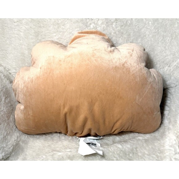 NEW Threshold 20”x15” Peach Shell Outdoor Novelty Plush Pillow Cushion - Picture 5 of 5